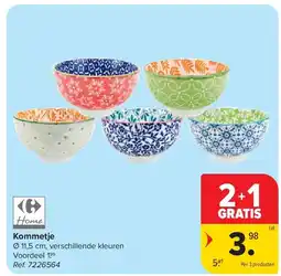 Carrefour Kommetje aanbieding