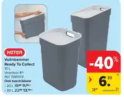 Carrefour Vuilnisemmer Ready To Collect aanbieding