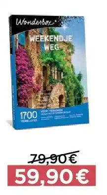 Carrefour WEEKENDJE WEG aanbieding