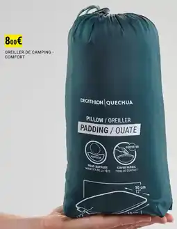 Decathlon Oreiller de camping comfort aanbieding