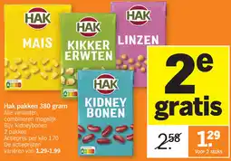 Albert Heijn Hak pakken aanbieding