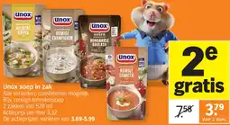 Albert Heijn Unox soep in zak aanbieding