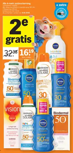 Albert Heijn Alle A-merk zonbescherming aanbieding