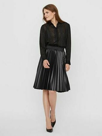 Berca Shoes Vero Moda Rok Clarin Rokje - Zwart aanbieding