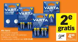 Albert Heijn Alle Varta aanbieding