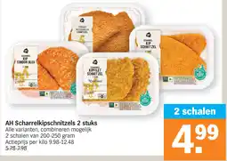 Albert Heijn AH Scharrelkipschnitzels aanbieding