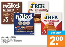 Albert Heijn Alle Nakd. of TREK aanbieding