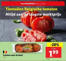 Lidl Tomaten cœur de bœuf aanbieding