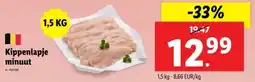 Lidl Kippenlapje minuut aanbieding