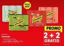 Lidl Schweppes Limonade aanbieding