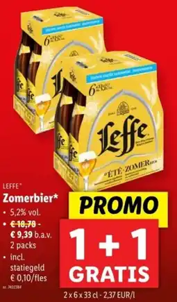 Lidl Leffe Zomerbier aanbieding