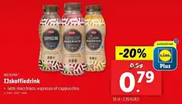 Lidl Milbona IJskoffiedrink aanbieding