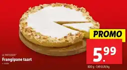 Lidl Le Patissier Frangipane taart aanbieding