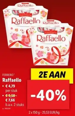 Lidl Ferrero Raffaello aanbieding