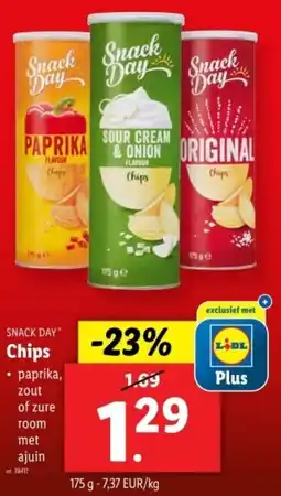 Lidl Snack Day Chips aanbieding