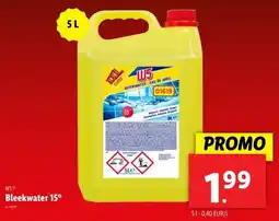 Lidl W5 Bleekwater 15° aanbieding