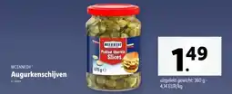 Lidl Mcennedy Augurkenschijven aanbieding