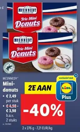 Lidl Mcennedy Mini donuts aanbieding