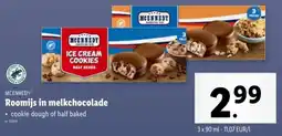 Lidl Mcennedy Roomijs in melkchocolade aanbieding