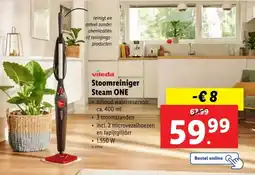 Lidl Vileda Stoomreiniger Steam One aanbieding