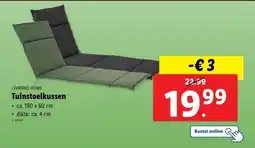 Lidl Livarno Home Tuinstoelkussen aanbieding