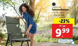 Lidl Livarno Home Tuinstoelkussen aanbieding