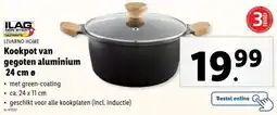 Lidl Livarno Home Kookpot van gegoten aluminium aanbieding