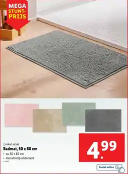 Lidl Livarno Home Badmat aanbieding