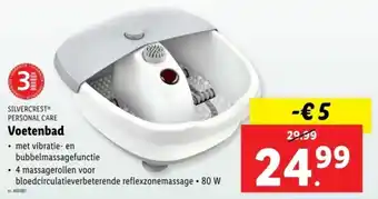 Lidl Silvercrest Voetenbad aanbieding