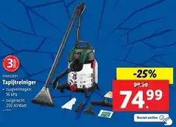 Lidl Parkside Tapijtreiniger aanbieding