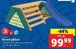 Lidl Playtive Tipi met glijbaan aanbieding