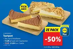 Lidl Le Patissier Taartpunt aanbieding