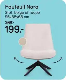 Leen Bakker Fauteuil Nora aanbieding