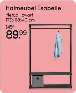 Leen Bakker Halmeubel Isabelle aanbieding
