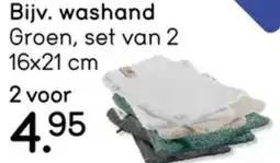 Leen Bakker Washand aanbieding