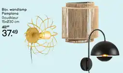 Leen Bakker Wandlamp pamplona aanbieding