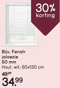 Leen Bakker Fenstr jaloezie aanbieding
