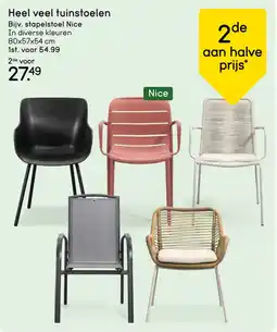 Leen Bakker Heel veel tuinstoelen aanbieding