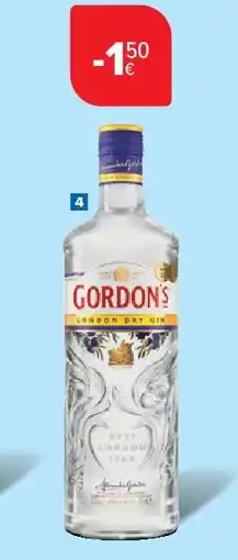 Carrefour London Dry Gin Gordon’s aanbieding