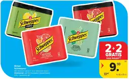 Carrefour Blikjes Schweppes aanbieding