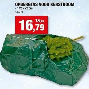 Hubo Opbergtas voor kerstboom aanbieding