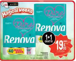 Cora Renova Pure Douceur Toiletpapier aanbieding