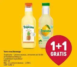 Delhaize Vers vruchtensap aanbieding