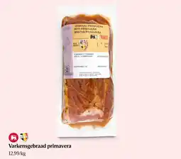 Delhaize Varkensgebraad primavera aanbieding