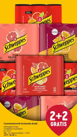 Delhaize Gearomatiseerde bruisende drank aanbieding