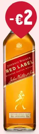 Delhaize Johnnie Walker Red Label aanbieding
