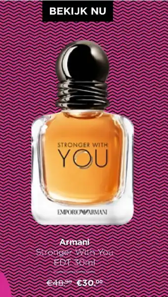 ICI PARIS XL Armani Stronger With You 30ml aanbieding