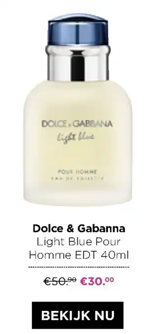 Dolce & Gabbana Light Blue Pour Homme 40ml