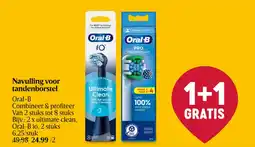 Delhaize Navulling voor tandenborstel aanbieding