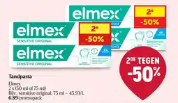 Delhaize Tandpasta aanbieding